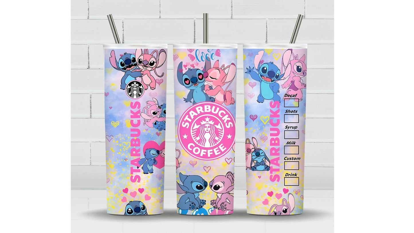 COFFEE TRAVIESO TUMBLER SUBLIMATION TRANSFER 20 ONZ