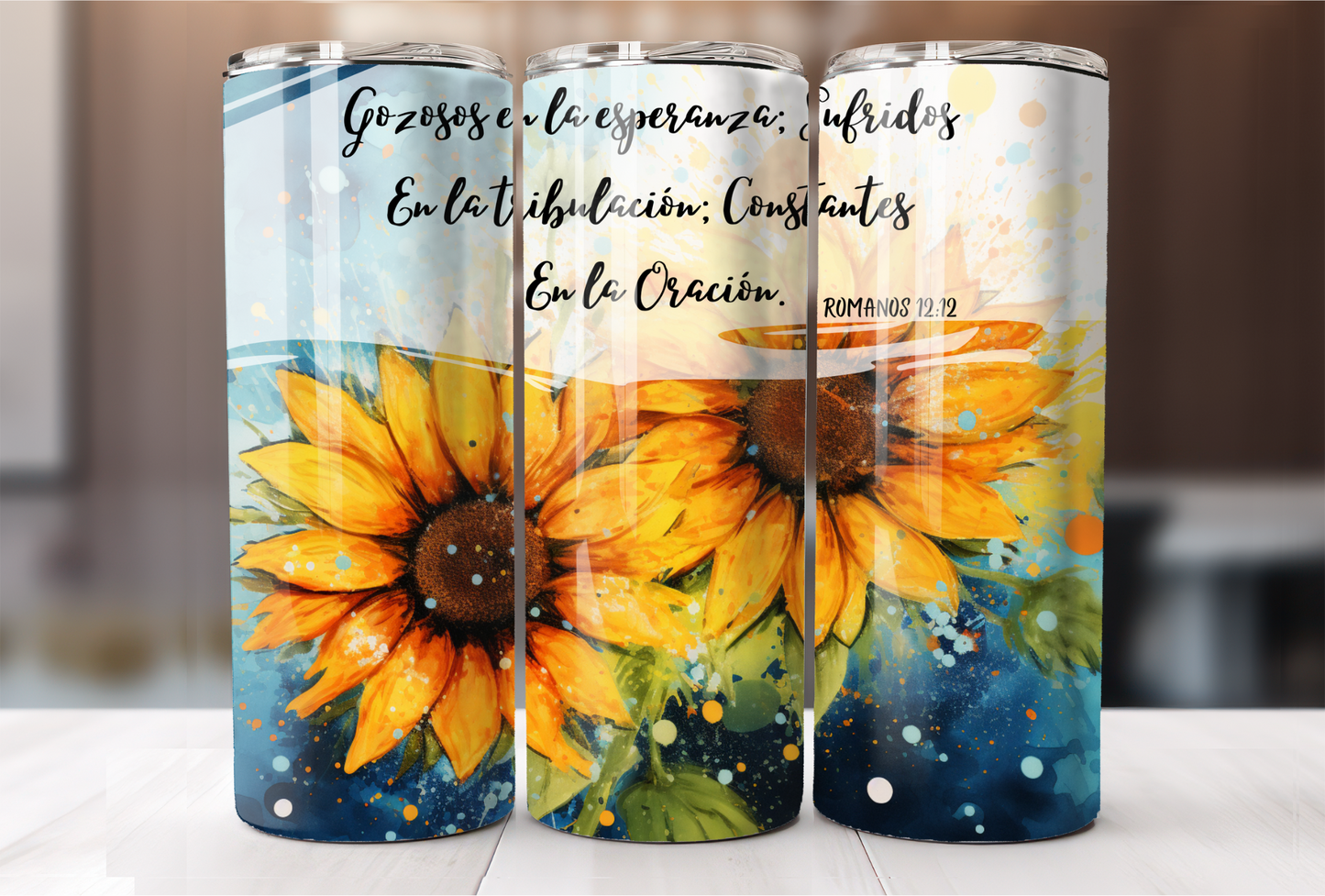 GOZOSOS EN LA FE SUBLIMATION TUMBLER 20 ONZ