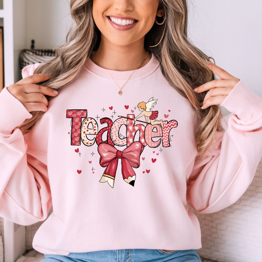 DTF PINK TEACHER