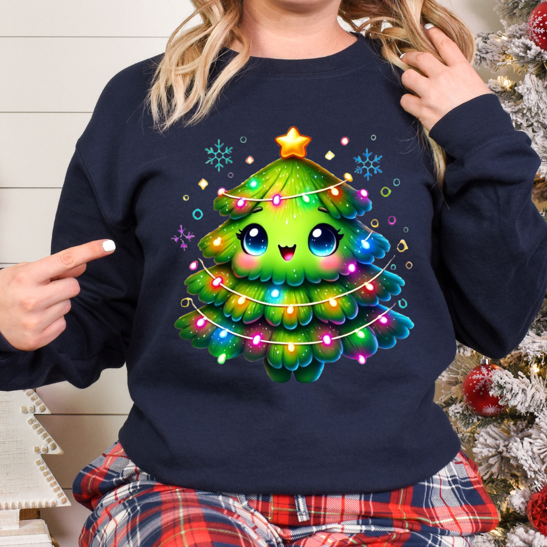 GREEN THREE CHRISTMAS